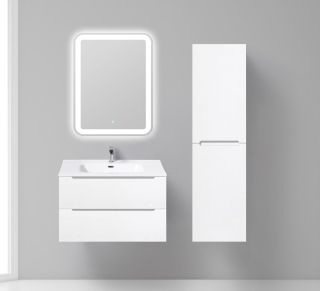 Шкаф BelBagno подвесной правосторонний 150x40см Bianco Lucido ETNA-1500-2A-SC-BL-P-R